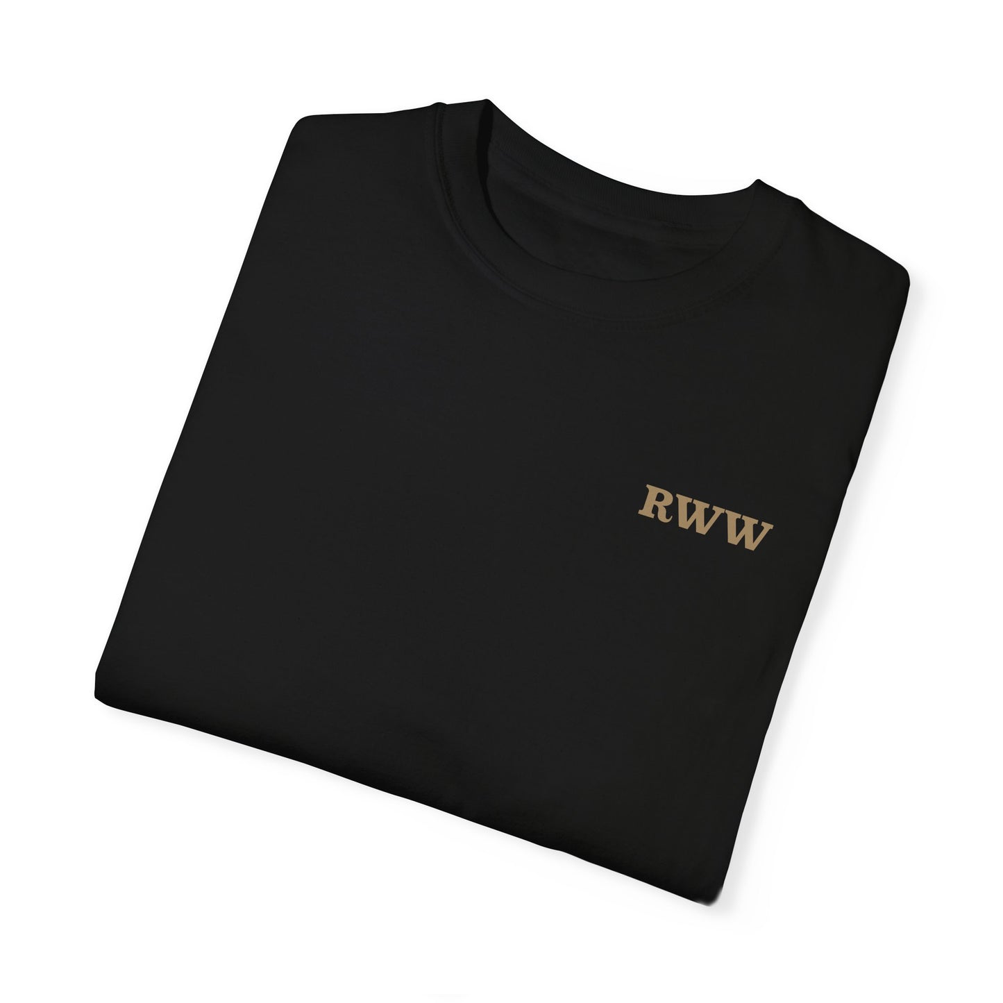 Raw Western Wear Yellow Lab with Goose  - Classic Cotton Tee